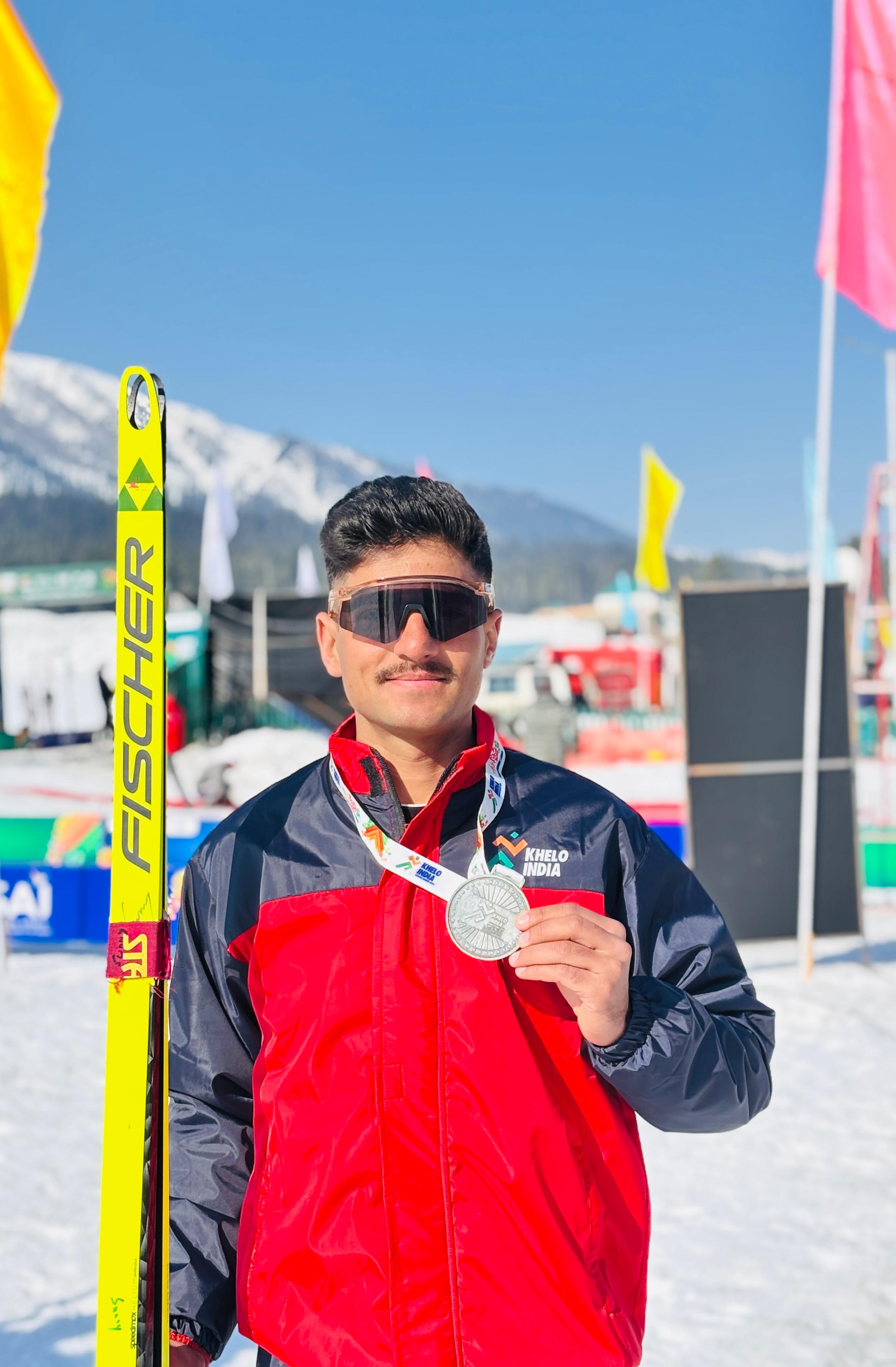 Kathua skier bags Silver in Khelo India Winter Games 